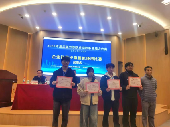 捷报频传|我校学生在省企业经营沙盘模拟竞...